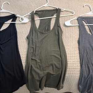 Olive Green Women's SZ 6 Love Tank